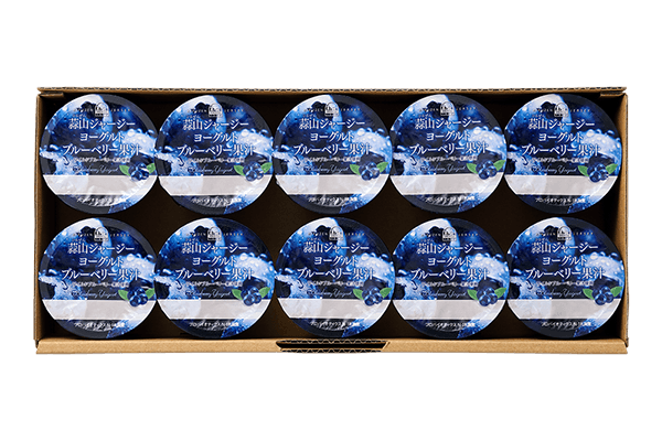 蒜山ジャージーブルーベリーヨーグルト 10個入り | 蒜山ジャージー公式通販