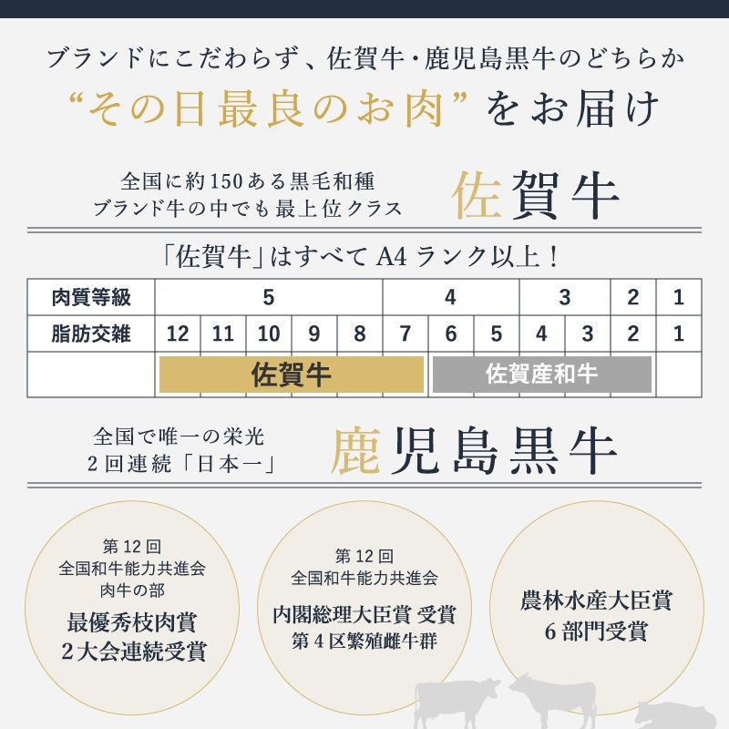 特選ロース&特選カルビ焼肉セット（400g / 800g / 1200g）タレ付き