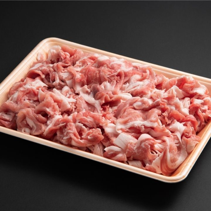 かごしま黒豚小間切れ 内容量：1kg