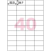 きれいにはがせるエコノミーラベル 40面 FBA対応