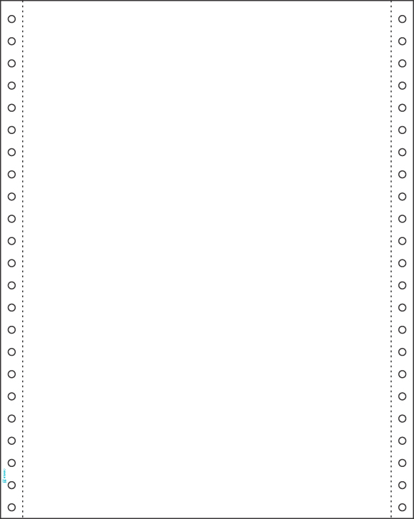 ストックフォーム A4タテ 白紙 