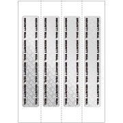 開封防止シール 封筒 長形3号用 4面