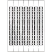 開封防止シール 封筒 角形2号用 7面