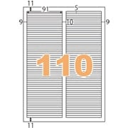 訂正ラベル A4 110面