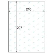 抗菌紙ラベル A4 ノーカット
