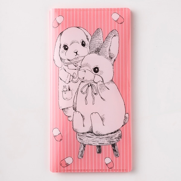 マスク&ティッシュケース２ ウサギ