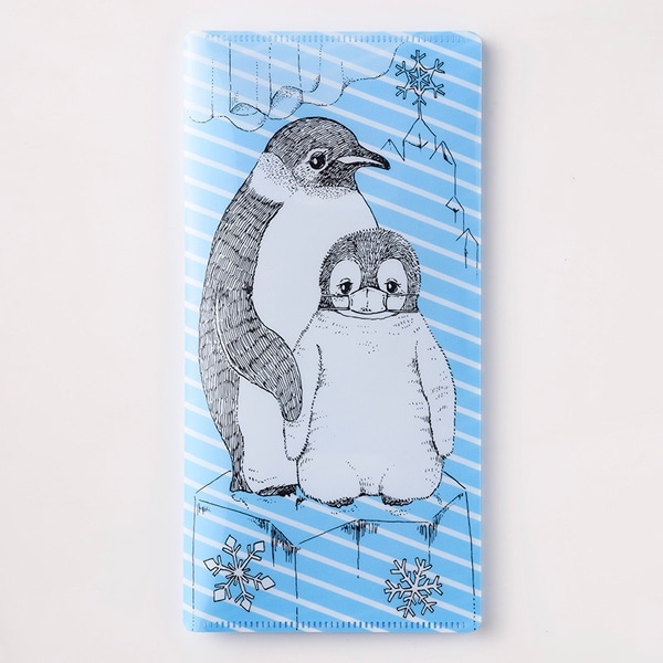 マスク&ティッシュケース２ ペンギン