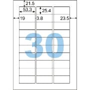 A4タックシール 30面 |ヒサゴオンラインショップ（HISAGO）