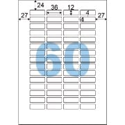 A4タックシール 60面 |ヒサゴオンラインショップ（HISAGO）