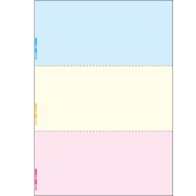 FSC(R)認証 マルチプリンタ帳票 A4 カラー 3面