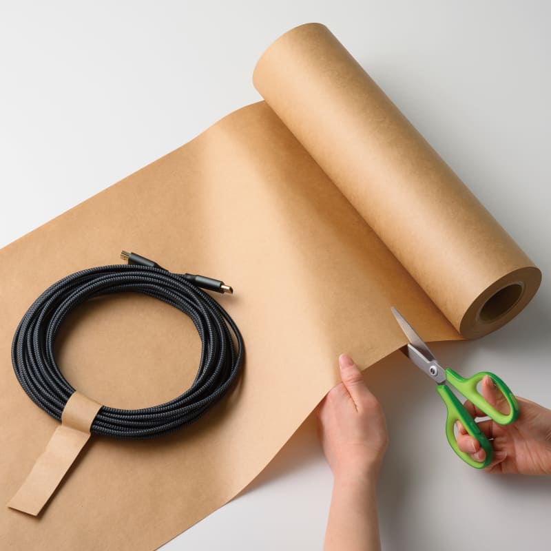 テープのいらない梱包紙 クラフト ロールタイプ