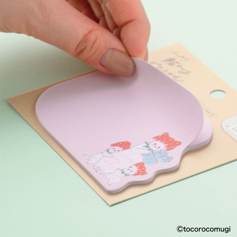 しっかり貼れるピタふせん L（メッセージタイプ）／トコロコムギ