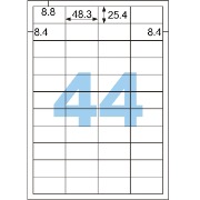 A4タックシール 44面 |ヒサゴオンラインショップ（HISAGO）