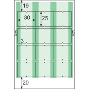 インデックスラベル 12面 グリーン |ヒサゴオンラインショップ（HISAGO）