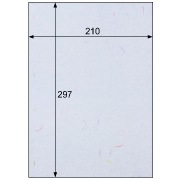 クラッポ和紙/多彩 うすむらさき