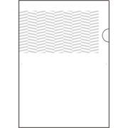 紙製トリック!クリアフォルダ A4 パターン小