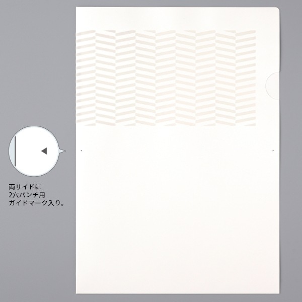 紙製トリック!クリアフォルダ A4 パターン小