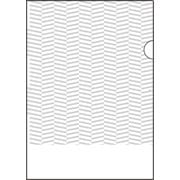 紙製トリック！クリアフォルダ A4 パターン大