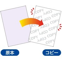 コピー偽造予防用紙 厚口 A4 全面 |ヒサゴオンラインショップ（HISAGO）