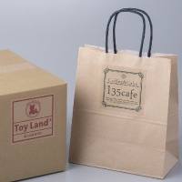 （まとめ）ヒサゴ クラフト紙ラベル ダークブラウンダンボール用 A4 3面 210×99mm OPD3031 1冊（20シート）〔×10セット〕 代引不可