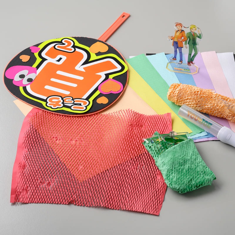 推し色クッションペーパー オレンジ