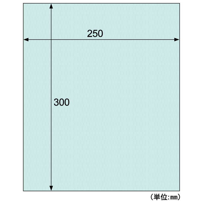 推し色クッションペーパー 水色