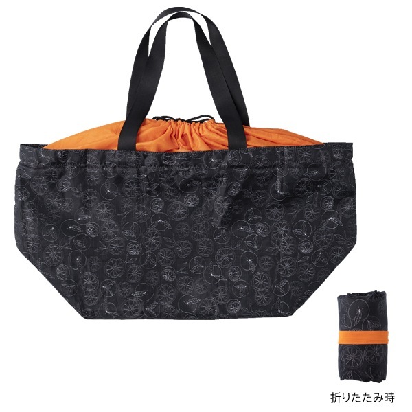 エコバッグ レジカゴ オレンジ