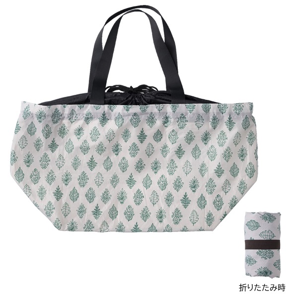 エコバッグ レジカゴ リーフ