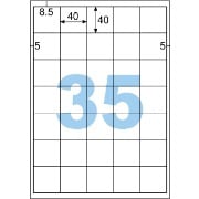 A4タックシール 35面 |ヒサゴオンラインショップ（HISAGO）