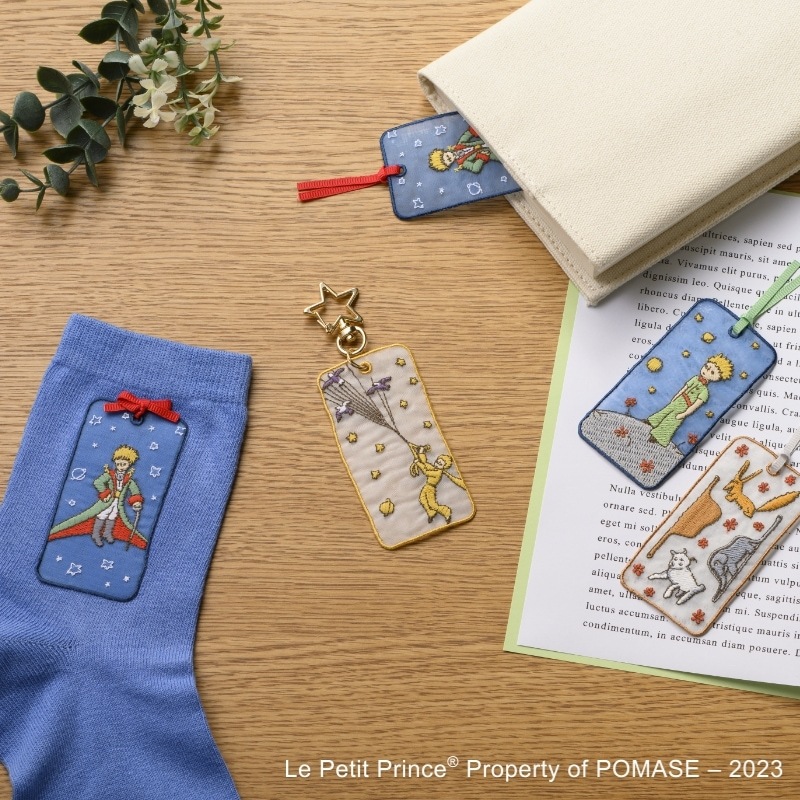 星の王子さま 2WAY刺繍しおり 小惑星B-612の王子さま