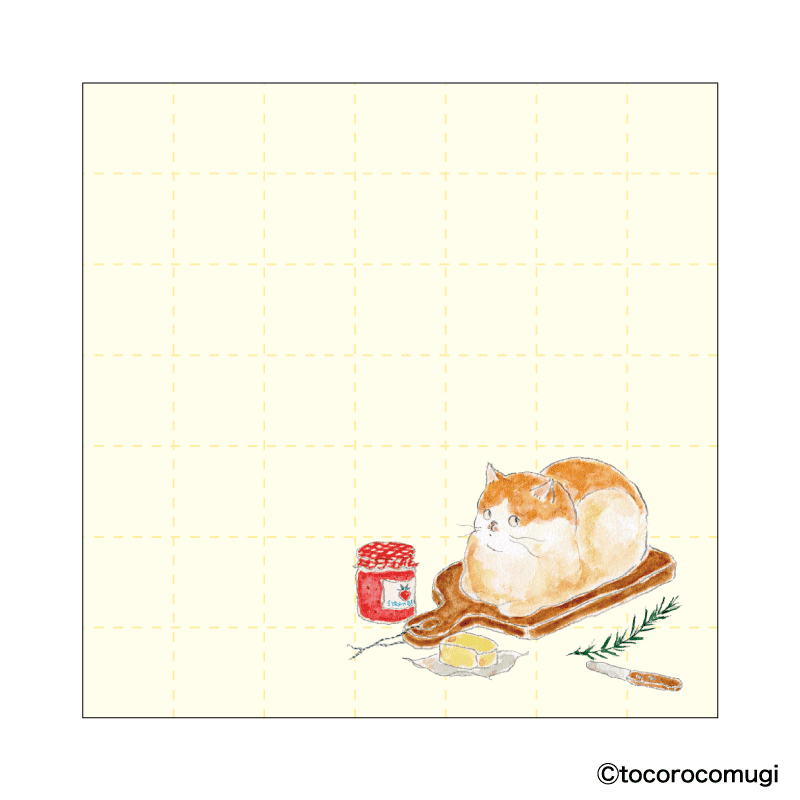 しっかり貼れるピタふせん M（メモタイプ）／トコロコムギ