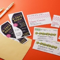 エコノミーチケット 6面/ホワイト