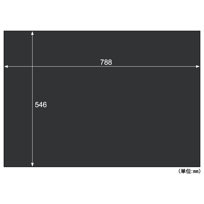 推し色薄葉紙 ブラック