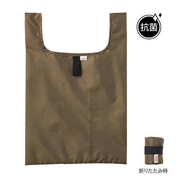 エコバッグ コンビニ 抗菌 カーキ