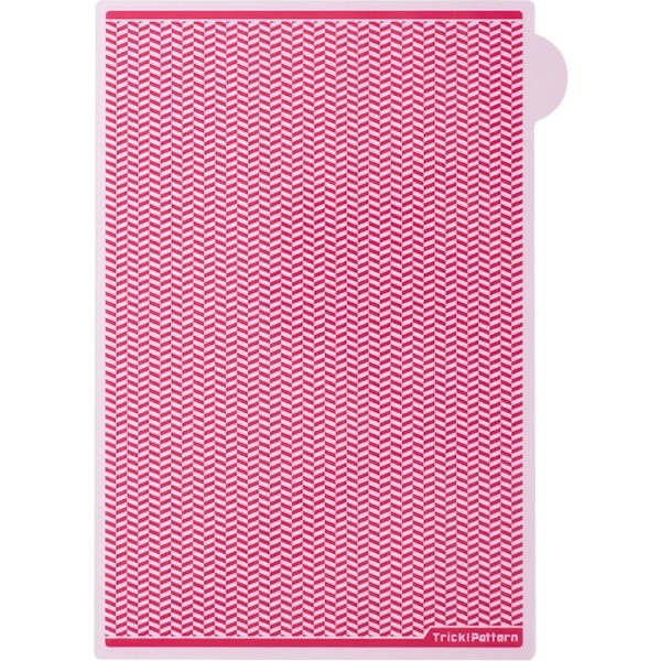 トリック！クリアシート A4 ピンク