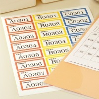 きれいにはがせるラベル（かるくはがせるタイプ） A4 24面 四辺余白