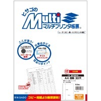 マルチプリンタ帳票 A4 白紙 30穴