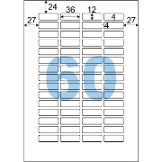 A4タックシール 60面
