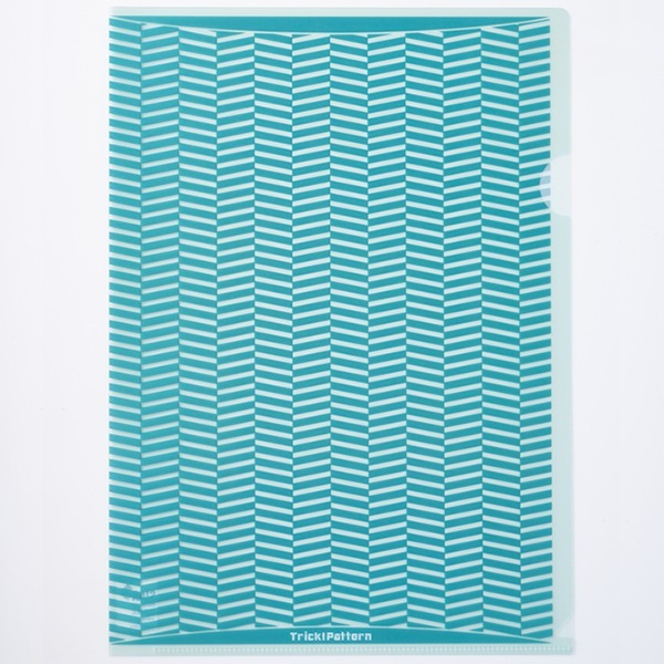 抗菌トリック！クリアフォルダ A4 グリーン