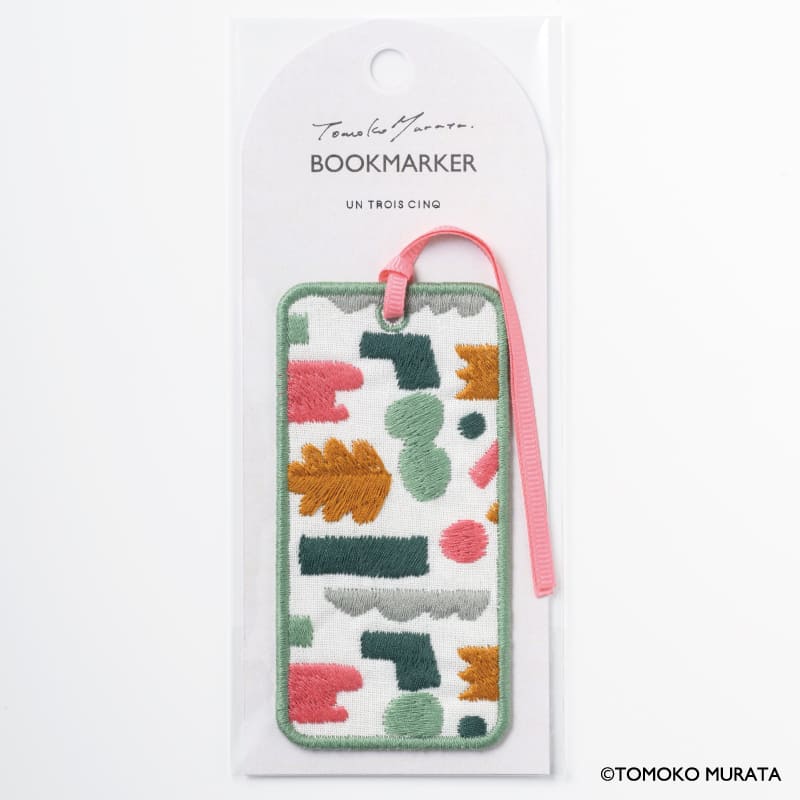 ムラタトモコ 刺繍しおり Harvest（実り）