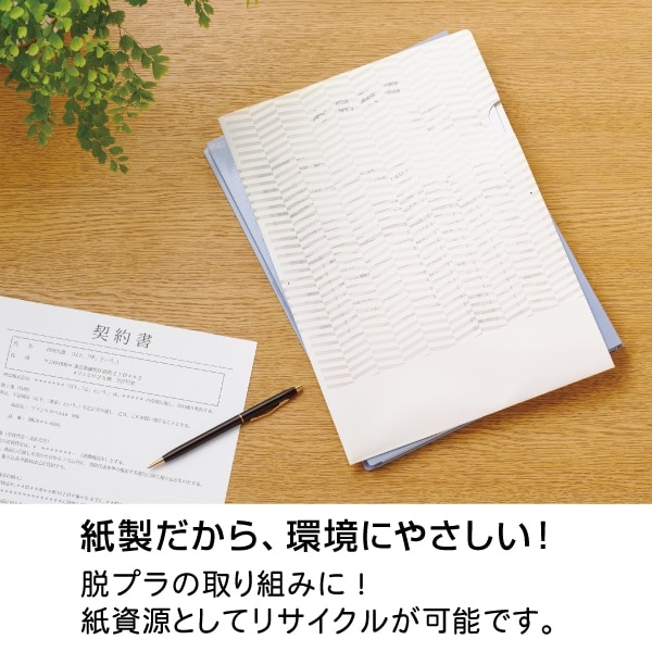 紙製トリック！クリアフォルダ A4 パターン大