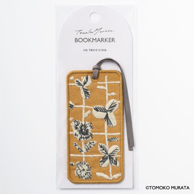 ムラタトモコ 刺繍しおり Sprout（スプラウト）