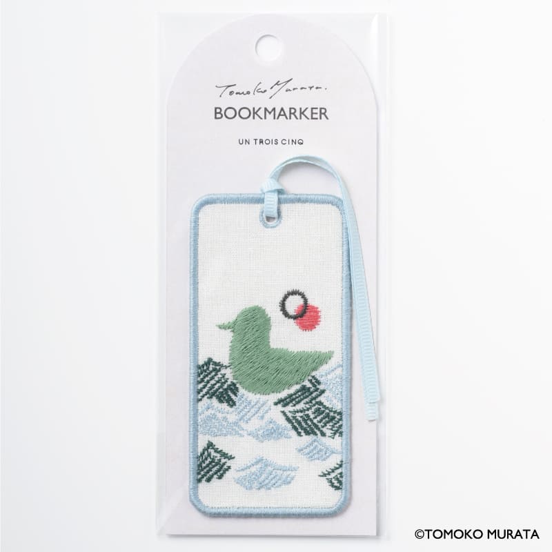 ムラタトモコ 刺繍しおり Seabird（海鳥）
