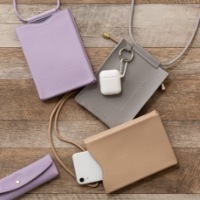 モチハコビ リサイクルシリーズ スマホショルダーポーチ ベージュ