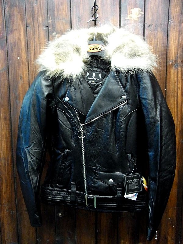 ライダースジャケット レザージャケット インナーボア付 テレビで話題