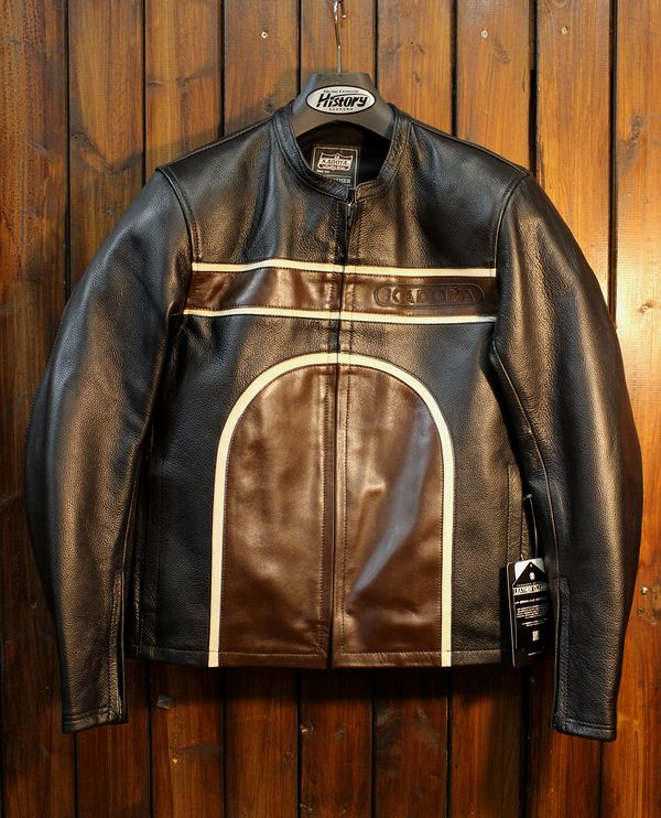 KADOYA(カドヤ) K'S LEATHER CHASER チェイサー 肩・肘・脊椎プロテクター装備 ブラック×ブラウン | バイクウェア・用品,レザージャケット,KADOYA(カドヤ),シングルライダース | バイクウエア&アメカジHistory KADOYA(カドヤ) K'S LEATHER CHASER チェイサー 肩・肘・脊椎プロテクター装備 ブラック×ブラウン | バイクウェア・用品,レザージャケット,KADOYA(カドヤ),シングルライダース | バイクウエア&アメカジHistory