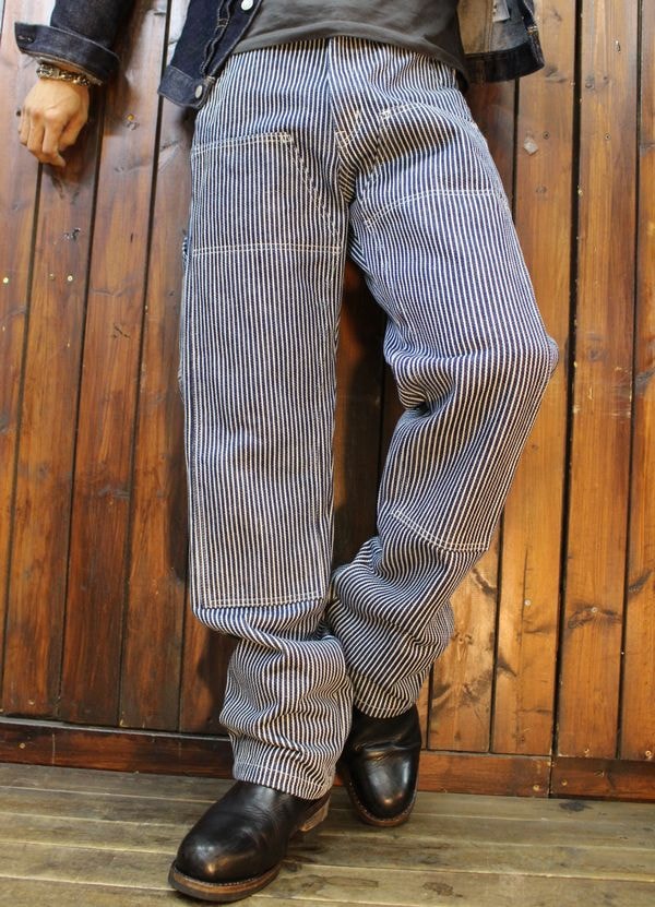 送料無料】 児島ジーンズ ヒッコリー ペインターパンツ thebabysense.ca