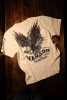 VANSON　バンソン　NVST-2205 天竺半袖Ｔシャツ Ｔシャツ　ナチュラル