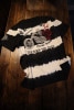 VANSON　バンソン　NVST-2219 天竺半袖Ｔシャツ　スカル　バイク刺繍Ｔシャツ　タイダイボーダー