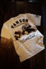 VANSON×Tom and Jerry　トムとジェリーコラボ　　TJV-2229　天竺半袖Tee　オフホワイト